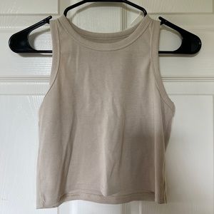 Beige Tank Top
